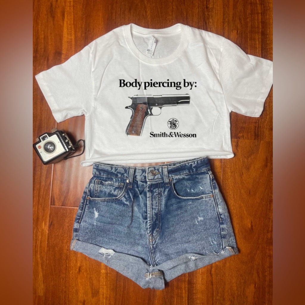 Smith And Wesson Crop Top